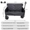 Heavy-Duty Foldable Camping Cart