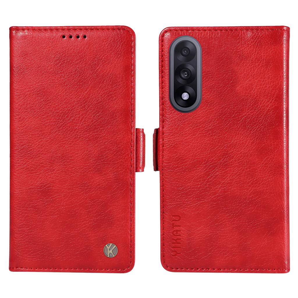 For OnePlus Nord 5 5G/OnePlus Ace 5 Ultra 5G Case YIKATU YK-007 Litchi Texture PU Leather Wallet Phone Cover