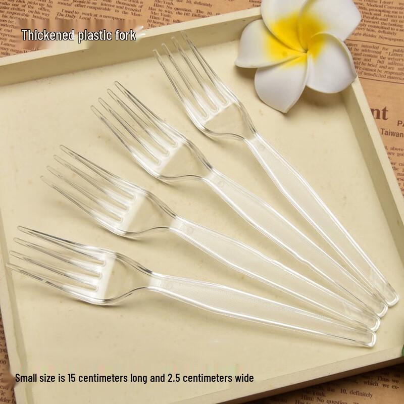 Individually Wrapped Disposable Plastic Forks