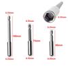 Extension Rod Connecting Rod 45# Steel 60mm/75mm/100mm Silver
