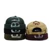 Casquette de Docker à Imprimé Lettres Sans Visière Casquettes Sans Visière Réglables Chapeau Bonnet Vintage Coton Rétro Street Style Cool Hip Hop