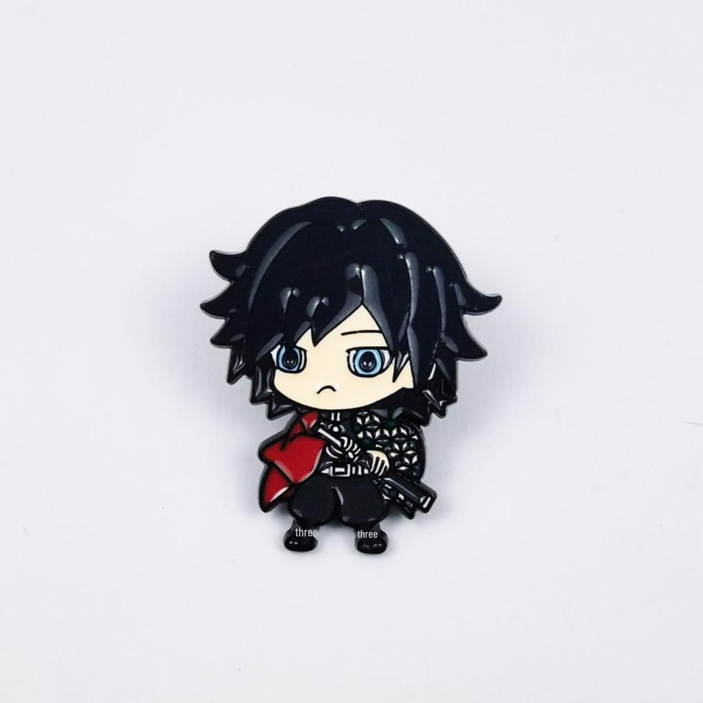 Jujutsu Kaisen Anime Brooch - Cartoon Character Badge for Clothing, Backpack, and Accessories