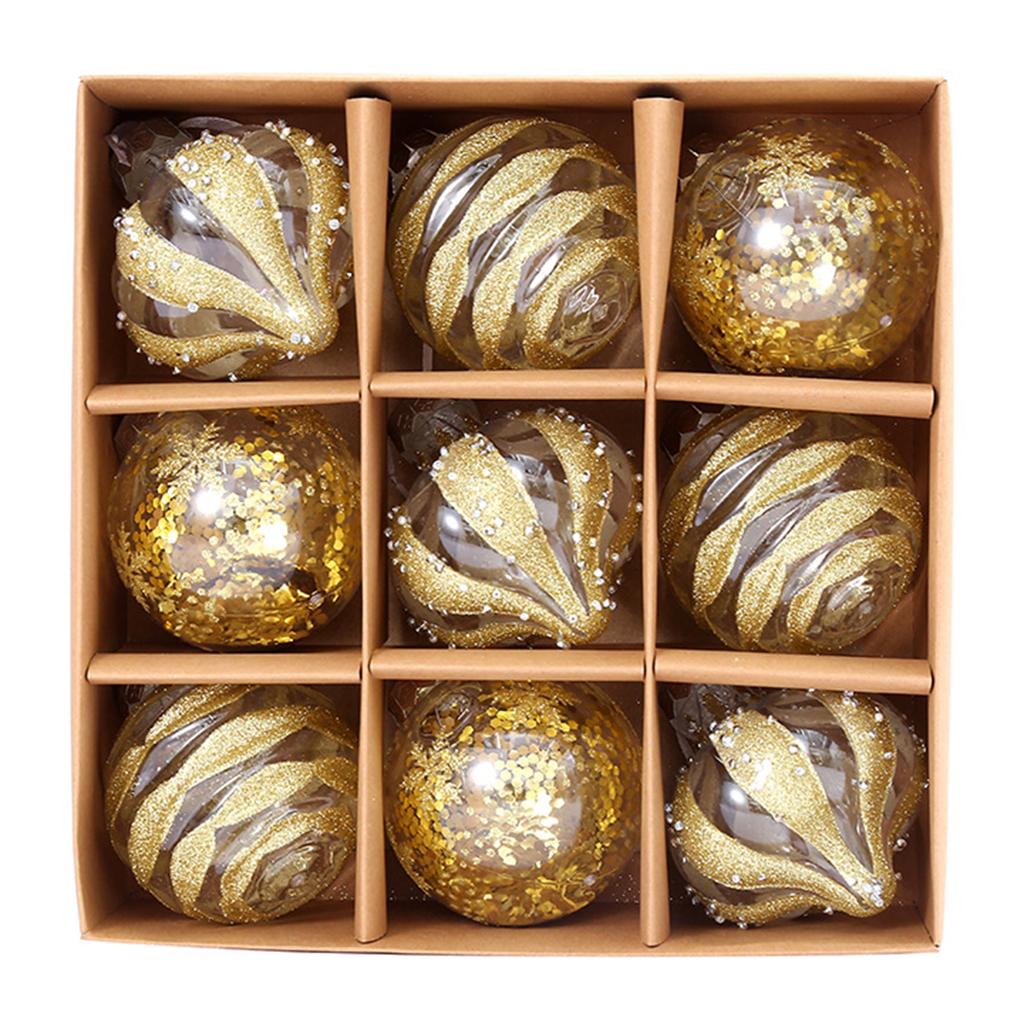 High Quality New Practical For Holiday Wedding Party Christmas Balls 8cm Bridal Shower Party Exquisite Looking