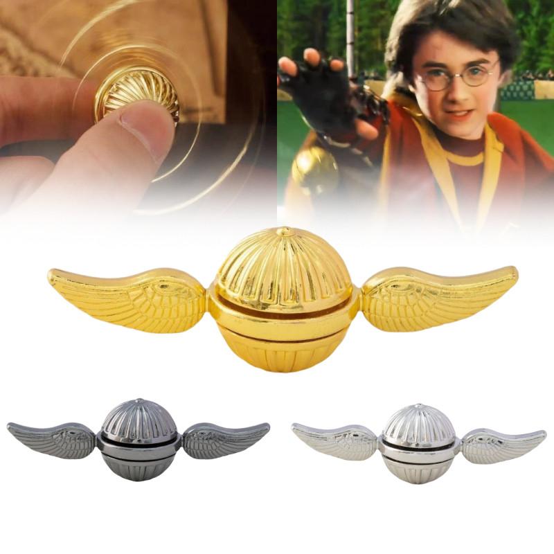 Potter Schnatz Goldener Handspinner Metall Anti-Stress ADHS Spielzeug Autismus