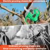 20V Cordless Pruner Electric Scissors with Brushless Motor  Power Garden Tools for Efficient Wood Cutting