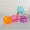 Adorable Cartoon Piglet Transparent Piggy Bank – Cute Money Saving Box Coin Bank Toy