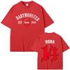 Hot Kpop Band Babymonster Ahyeon Asa Rami Rora Ruka Pharita Chiquita Tshirt Unisex Women Korean Fashion Trend Short Sleeve T Shirt