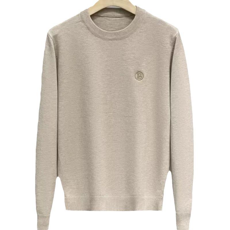 2023 Herr Europeisk & Amerikansk Mode Lätt Lyx Höst/Vinter Vardaglig Rundhals Tröjor