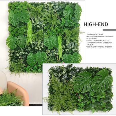 Frumoasă Grădină Verde Plantă Artificială Gazon DIY Fundal Perete Simulare Iarbă Frunze Gard Panou