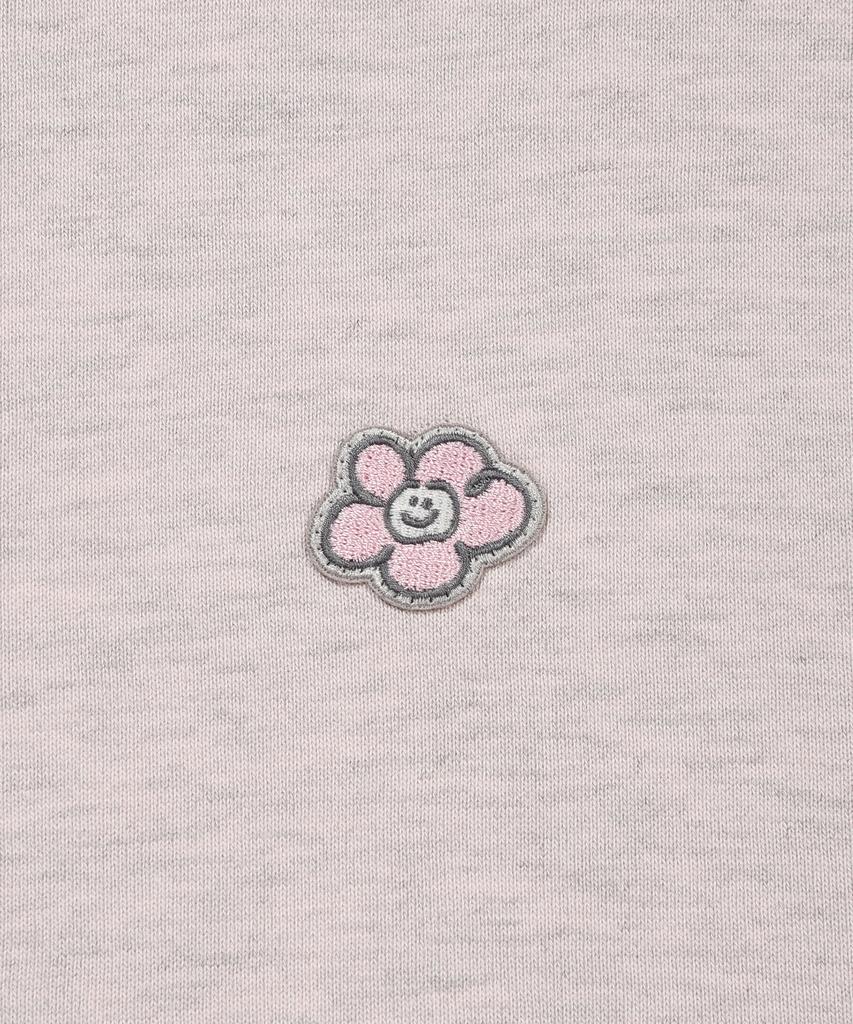WACKY WILLY [26Ss] Women'S Lily Wappen Crop Sweatshirt Pink