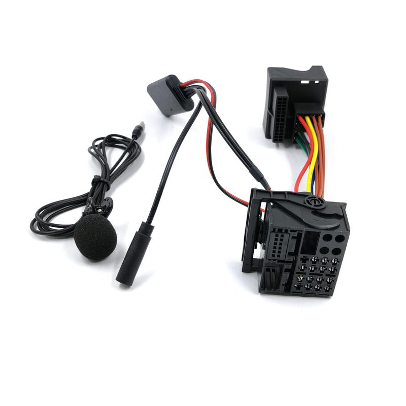 

Biurlink 150CM 6000CD Stereo Bluetooth AUX-in Audio Cable Phone Calling Handsfree Harness Adapter For 6000 CD Ford Mondeo Focus