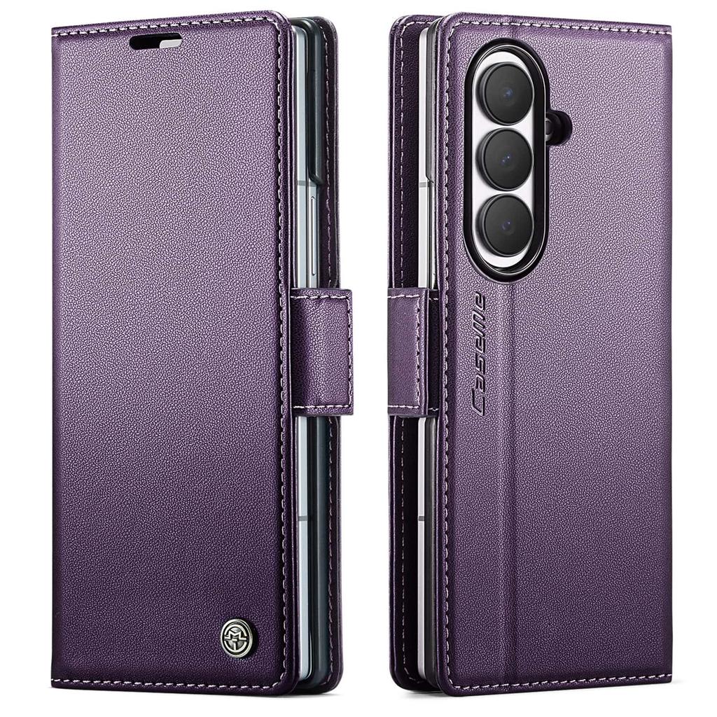 למארז Samsung Galaxy Z Fold 8 Ultra עם מחזיק כרטיסים, מארז ארנק עם חסימת RFID, מארז עמיד עם מעמד מובנה וסגירה מגנטית