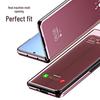 Samsung Z Fold7/6/5 Phone Case: Smart Flip Mirror, Full Coverage, Anti-Fall, Foldable Screen Protection.