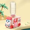 1PC Cute Pink Sliding Car Water Dispenser Kitchen Simulation Toy Kids Role Play Learning Gift for Pretend Play