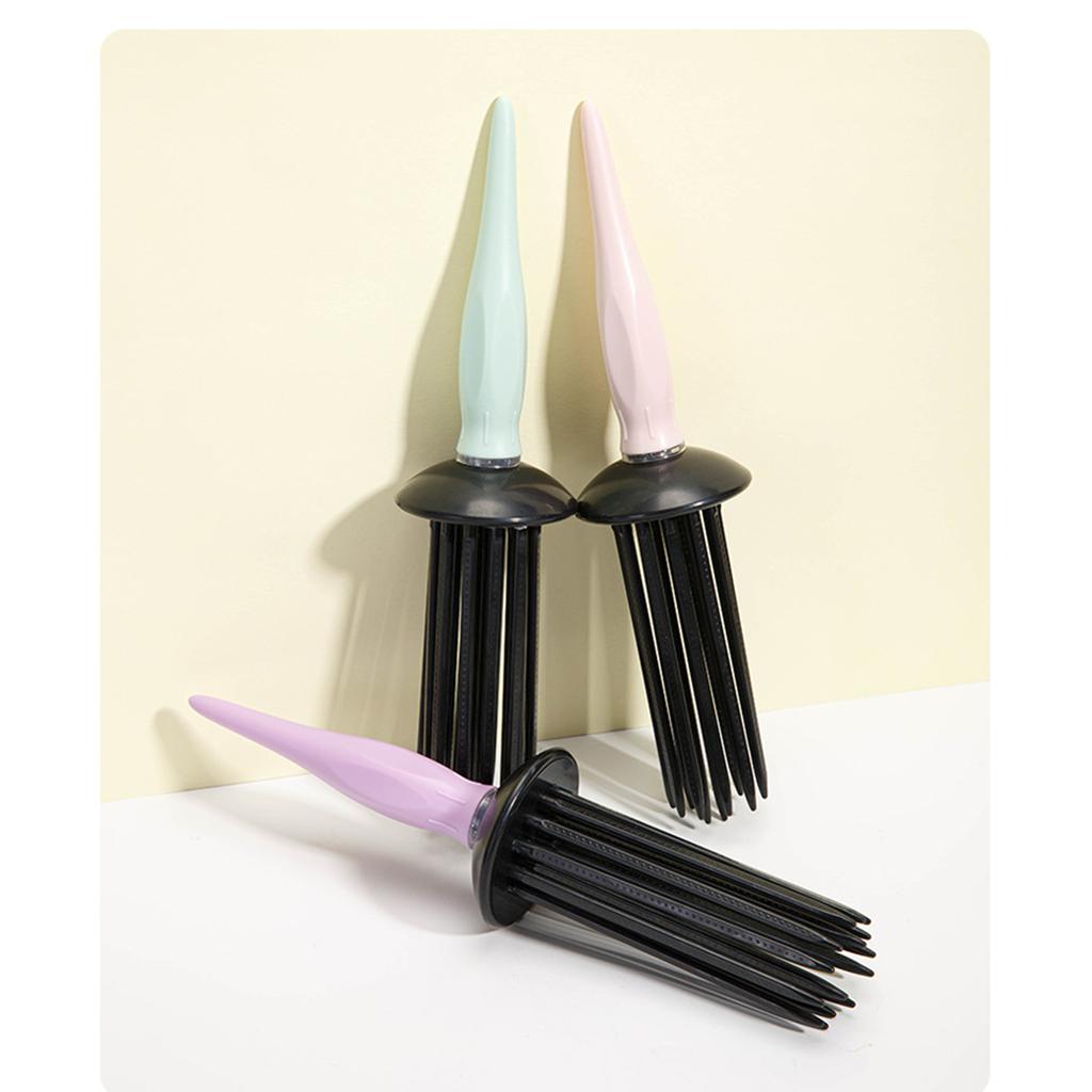 Curling Roll Piepten Curl Definitor Perie Pieptene rotund pentru păr ondulat Bucle frumoase Instrumente de coafare prietenoase pentru călătorii Creați