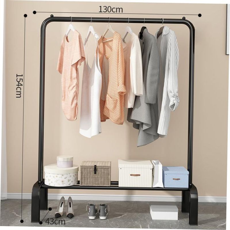 Hanging Clothes Rack One-pole Hanger Bedroom Simple Drying