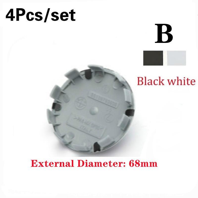 4pcs 68mm 10 Pin Auto Car Wheel Center Hub Caps Rim Caps Covers Logo Badge For X1 X3 X5 X6 E46 E30 E39 E34 E60 E36 E38 M3 M5