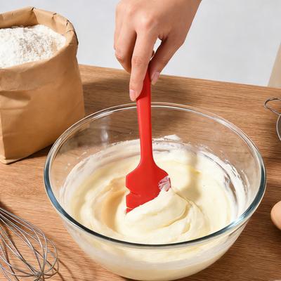 Mikser Çırpıcı Kazıyıcı için Silikon Spatula Isıya Dayanıklı Hamur Karıştırma Spatulası Fırıncılık Pişirme Karıştırma İçin Çok Fonksiyonlu Mutfak Aleti