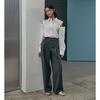 LAP Scarf Layered One-Pleat Pants Ar1Wp265