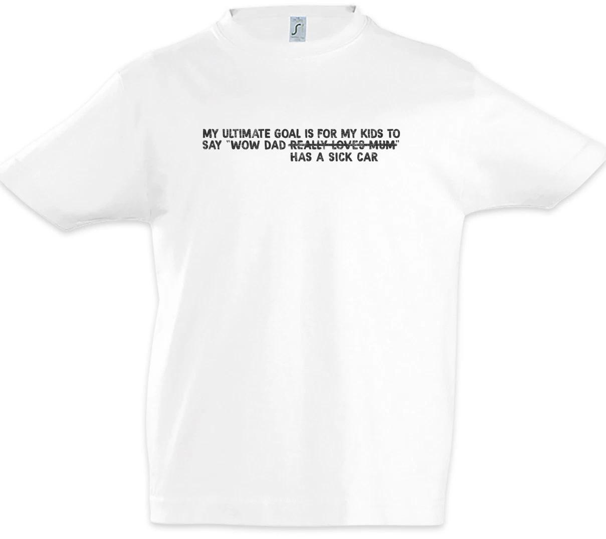 My Ultimate Goal Is Kids Boys kids boys T-Shirt Race Racing car Racer Petrol Head Fun 140