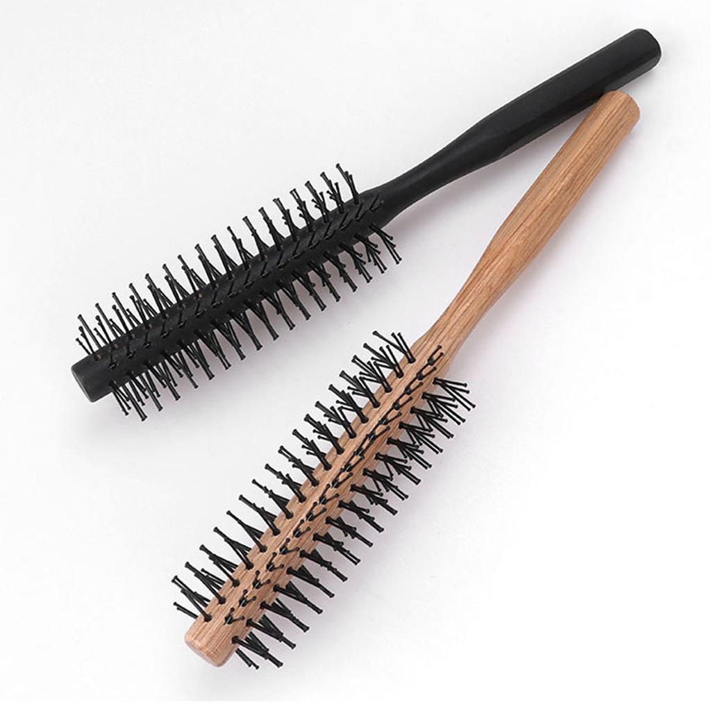 Round Hair Comb Curling Hair Brushes Curly Hairbrush Massage Roller Comb Hairdressing Salon Blowing Styling Drying Tools