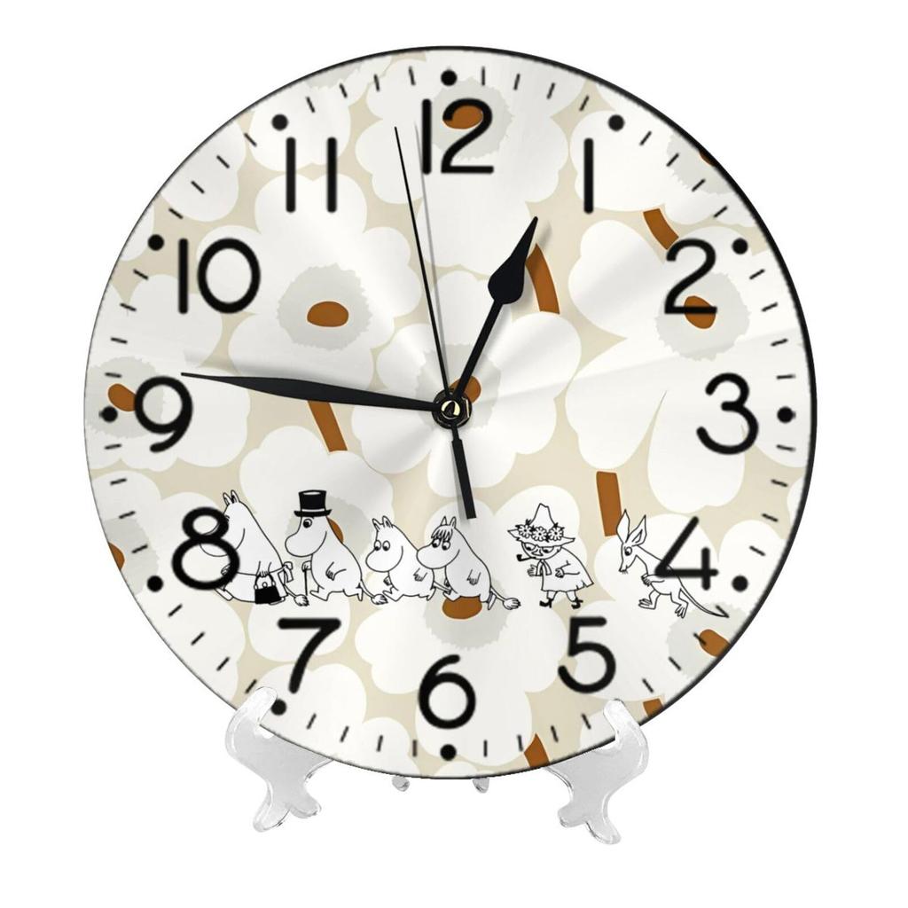 Asamike Wall Clock, Nordic Fairy Tale Design, Stylish, Quiet, Wall Clock, Home, Bedroom, Decorative, Gift, GZX186