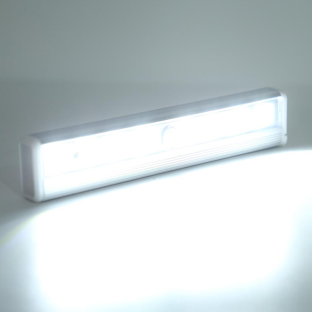 Portable 8LED Motion Sensor Night Light Auto Induction Lamp for Wardrobes Cabinet Corridor
