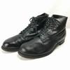 European Pre-70s Vintage Short Military Chukka Officer Service Boots Black Size 27.5H Men’s