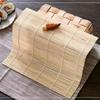 24X24cm/27X27cm/30X30cm homemade no-stick bamboo sushi mat Kitchen Sushi Roller Mat Heat Resistance Bamboo Roll Up Sushi Mat
