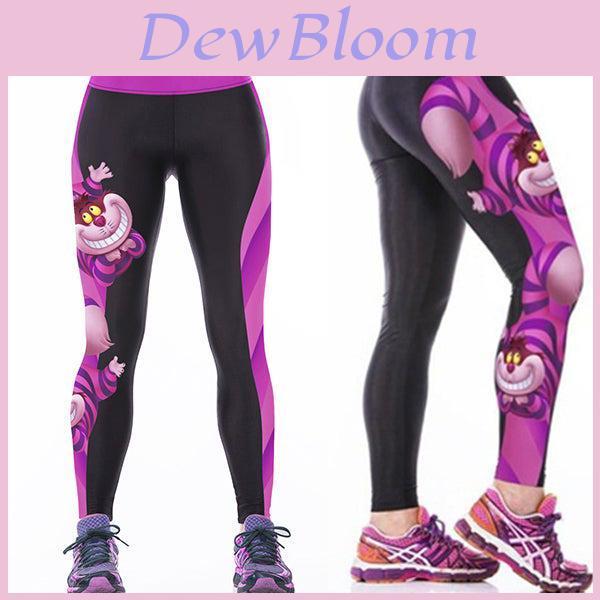 Leggings de Yoga Imprimés 3D pour Femmes Taille Haute Contrôle du Ventre Capri en Mélange de Soie de Lait