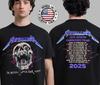 Metallica M72 Tour Tee Canada April 2025 – North America Fan Unisex T-Shirt