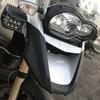 For BMW R 1200GS R1200 GS R 1200 GS 2008 2009 2010 2011 2012 R1200GS Front Beak Fairing Extension Wheel Extender Cover Black