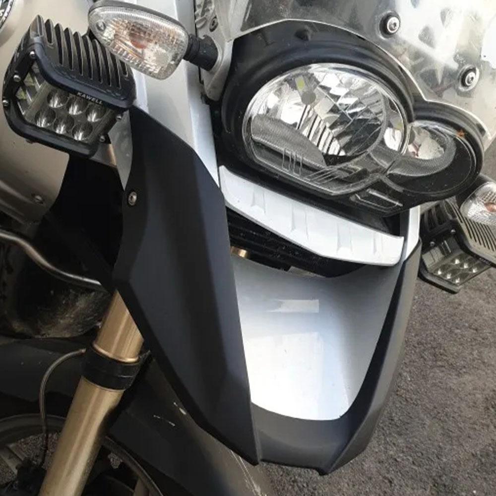 For BMW R 1200GS R1200 GS R 1200 GS 2008 2009 2010 2011 2012 R1200GS Front Beak Fairing Extension Wheel Extender Cover Black