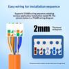 Toolless Connector Design Shielded Ethernet Plug for Easiest 22~26AWG Network Setup