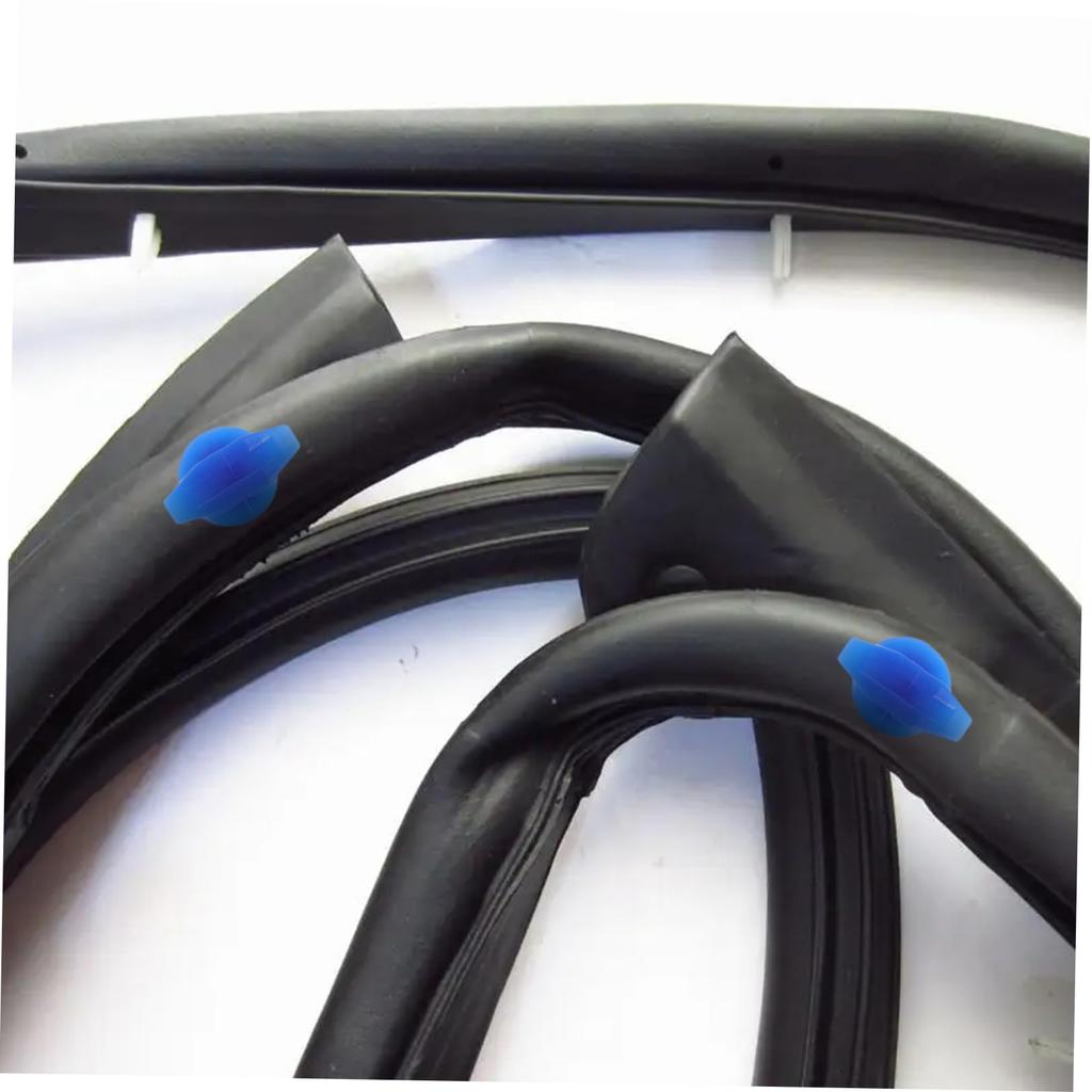 200pcs Sealing Strip Buckle Weather Strip Clips Automotive Fastener Kit Car Retainer Clips Car