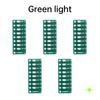 5PCS 8-segment LED Port Test Light Indicator Running Water Port Test Lamp Red Green and Blue Colors Optional