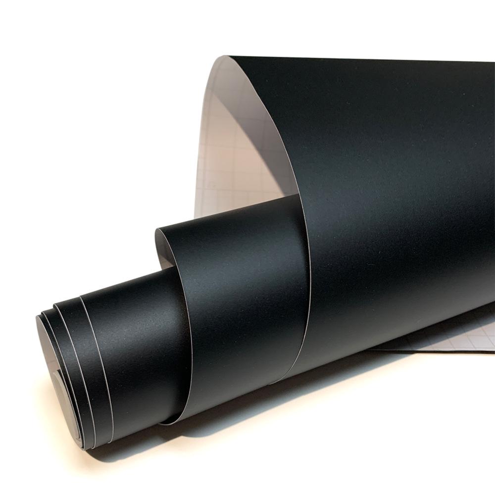 Película de Envelopamento para Carro em Fibra de Carbono Brilhante Fosca 100x300cm com Guia de Ar Autoadesivo