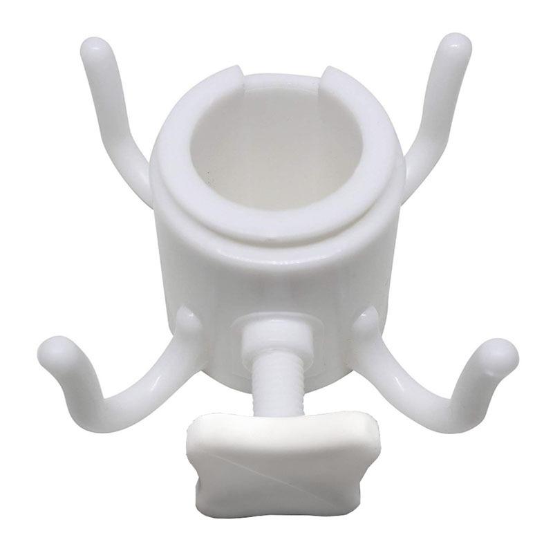 Beach Umbrella Hook Four-Legged Plastic Hook Outdoor Garden Parasols Camping Trip Towels Bags Hats Hook Hanging