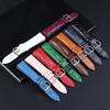 Cowhide Leather Watch Strap 10 12 14 16 19 21 18mm 20mm 22mm 24mm Watch Pin Buckle Band Soft Wrist Watchband Bracelet with Tool