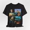 Frankenstein Dark Fantasy Collage Tee  Iconic Scene Graphic Unisex Shirt