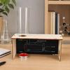 Wind Formation Demonstration Apparatus With Wooden Slotted Box and Clear Outlet Tube, Hands-On Airflow Science Activity for Classroom Learning