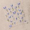 1Pcs 5D Embossed Aurora Butterfly Nail Art Stickers Self Adhesive Decals For Nails Decoration DIY 3D Acrylic Nail Supplies Parts