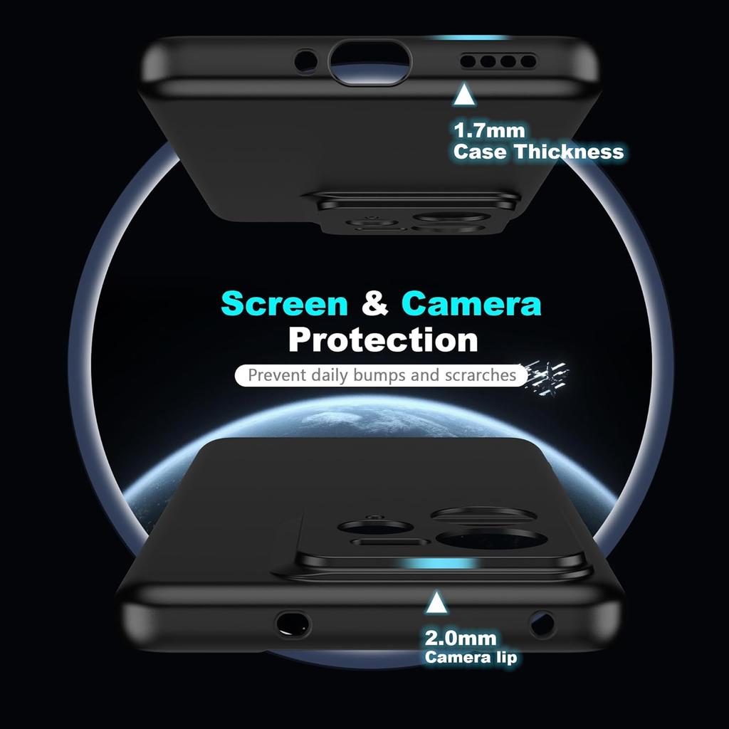 Flexible Liquid Silicone TPU Case For Realme GT 7 Pro 5G GT 6 6T Note 60 50 Protective Cover Coque Capa Shell Fundas