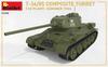 MiniArt Scale Soviet Composite Factory Summer Plastic Model Kit MA35306 1/35 T-34-85 Turret, No. 112, 1944,