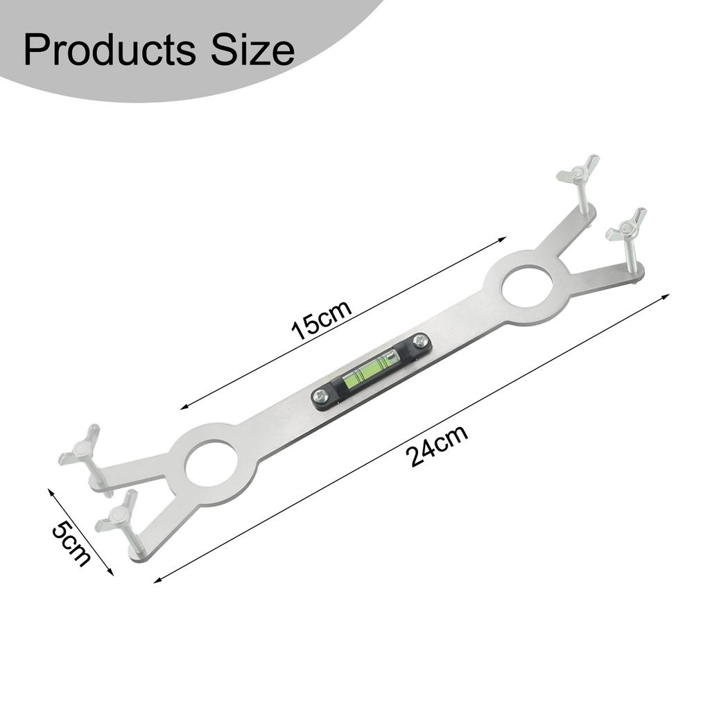 Cold And Hot Water Shower Positioner Faucet Leveling Device Mixing Valve