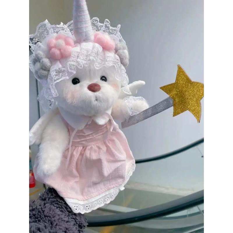 New Little Bear Plush Doll Clothes Toys for Changing Clothes Kawaii Children's Stuffed Dolls Room Decoration Gifts for Girls