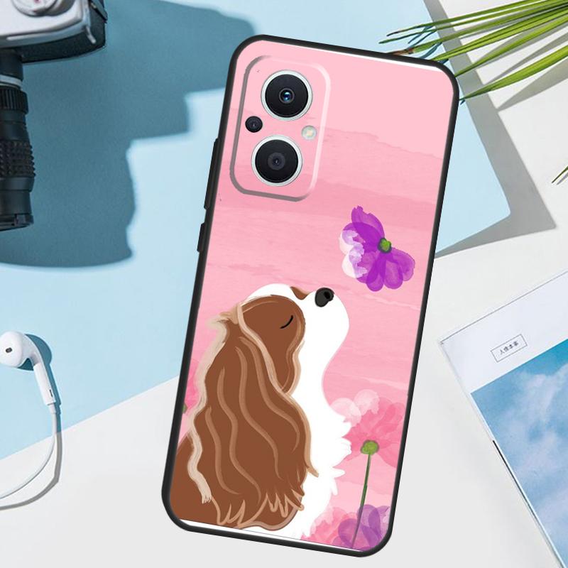 Cavalier King Charles Spaniel Dog Case For OPPO Reno 13 13F 12 11 F 8T 7 8 10 Pro OPPO Find X8 X6 X3 Pro X5 Lite Cover Funda
