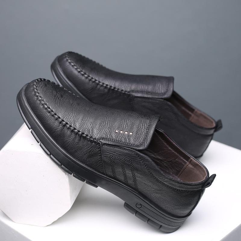 Pantofi de rochie pentru bărbați Pantofi casual din piele naturală Pantofi casual moi, ușori, anti-alunecare, impermeabili, pantofi rezistenti la uzură
