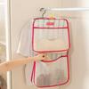 Hanging Mesh Underwear Storage Organizer Large Capacity Smooth Pouch for Closet Bedroom Socks Bra Organization