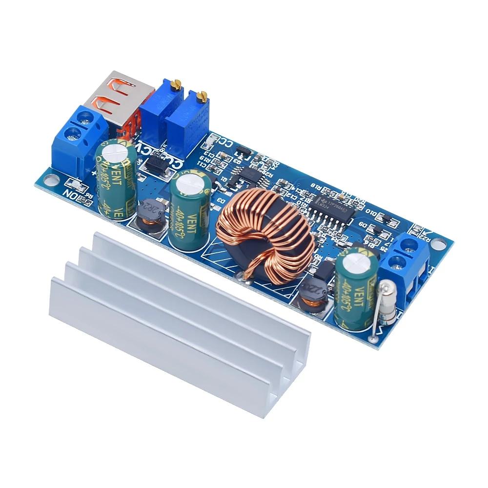 DC DC Step Up Boost Converter 2-24v To 3-30v 4A 80w CC CV Power Module Adjustable Regulated Power Supply 3.7V 6V 9V 12V With USB